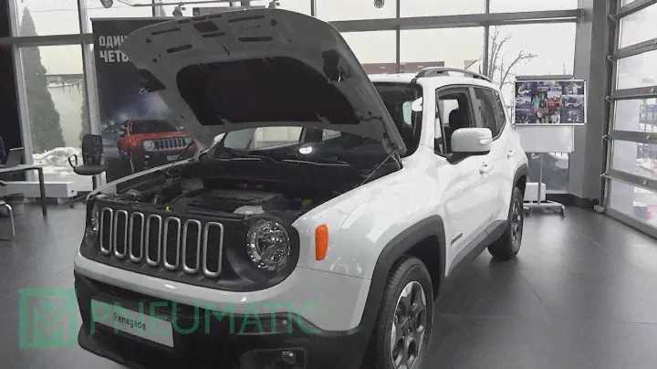 Работа амортизаторов (упоров) капота для Jeep Renegade (арт. KU-JP-RE00-00) от upory.ru