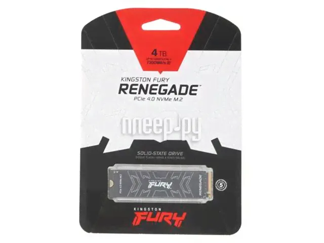 Твердотельный накопитель Kingston Fury Renegade 4Tb SFYRD/4000G