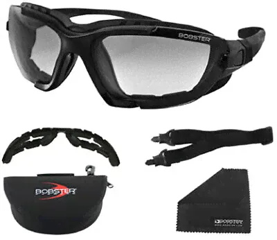 Bobster Eyewear Renegade Sport Sunglasses,Black Frame/Photochromic BREN101