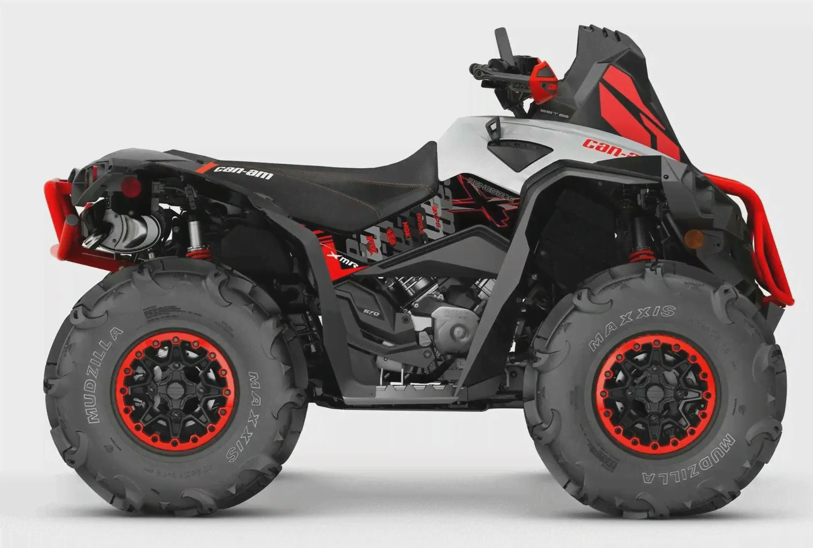 🛍 BRP Can Am Renegade наклейки оригинальные на квадроцикл заводские наклейки на брп кэн ам ренегаде ренегейд кастомизация защита