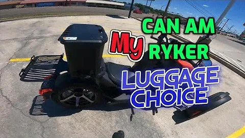 Can Am Ryker Sport LINQ Luggage System & Why - #CanAm #Ryker #RykerSport