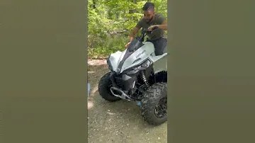 First ride on his life and was a Renegade 650