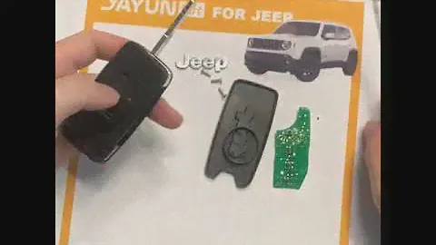 Jeep Renegade Car Key eplacement